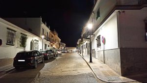 Lucena del Puerto iluminación LED